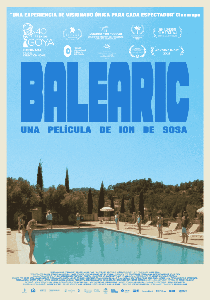 Cartel de la película Balearic, de Ion de Sosa